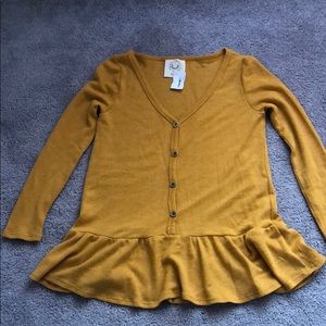 Mustard color shirt